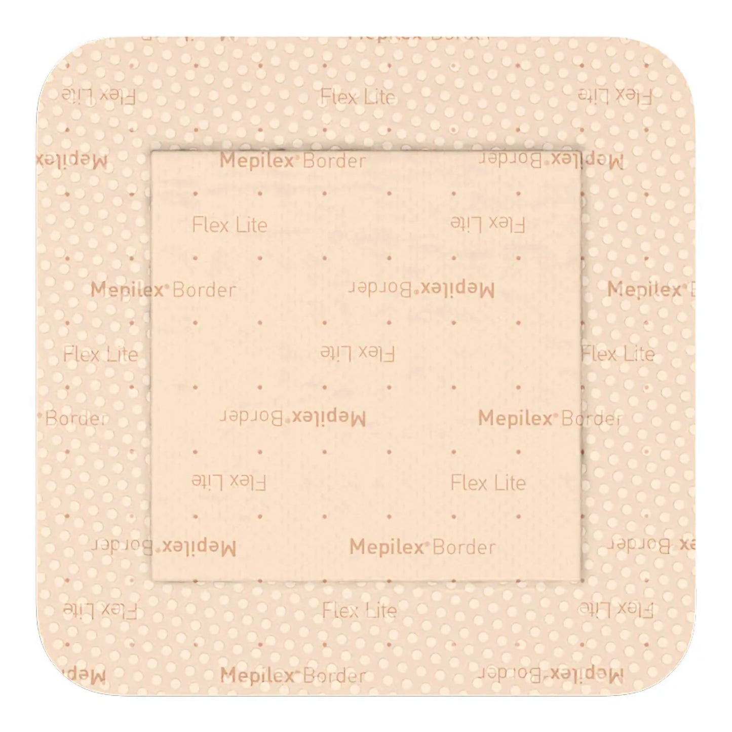 Mepilex® Border Flex Lite Silicone Foam Dressing, 3 x 3 Inch
