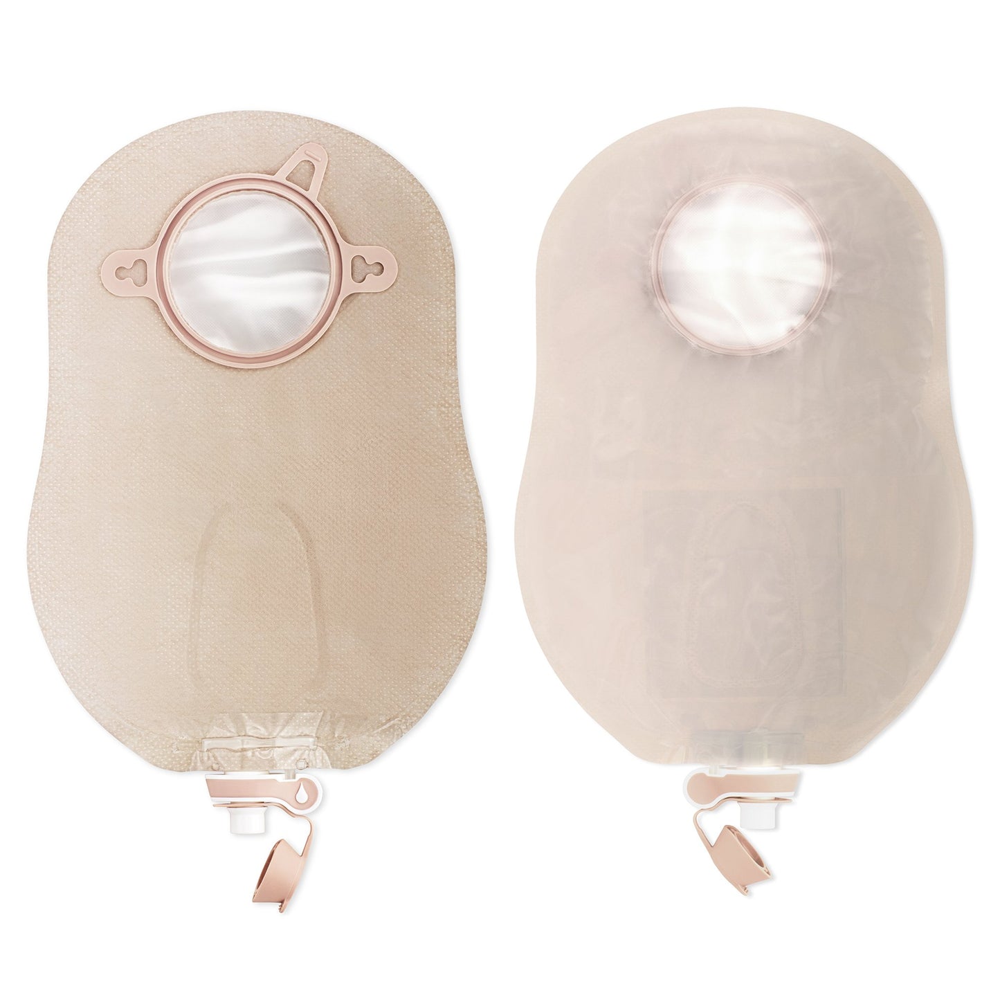 New Image™ Two-Piece Ultra Clear Urostomy Pouch, 9 Inch Length, 2¼ Inch Stoma