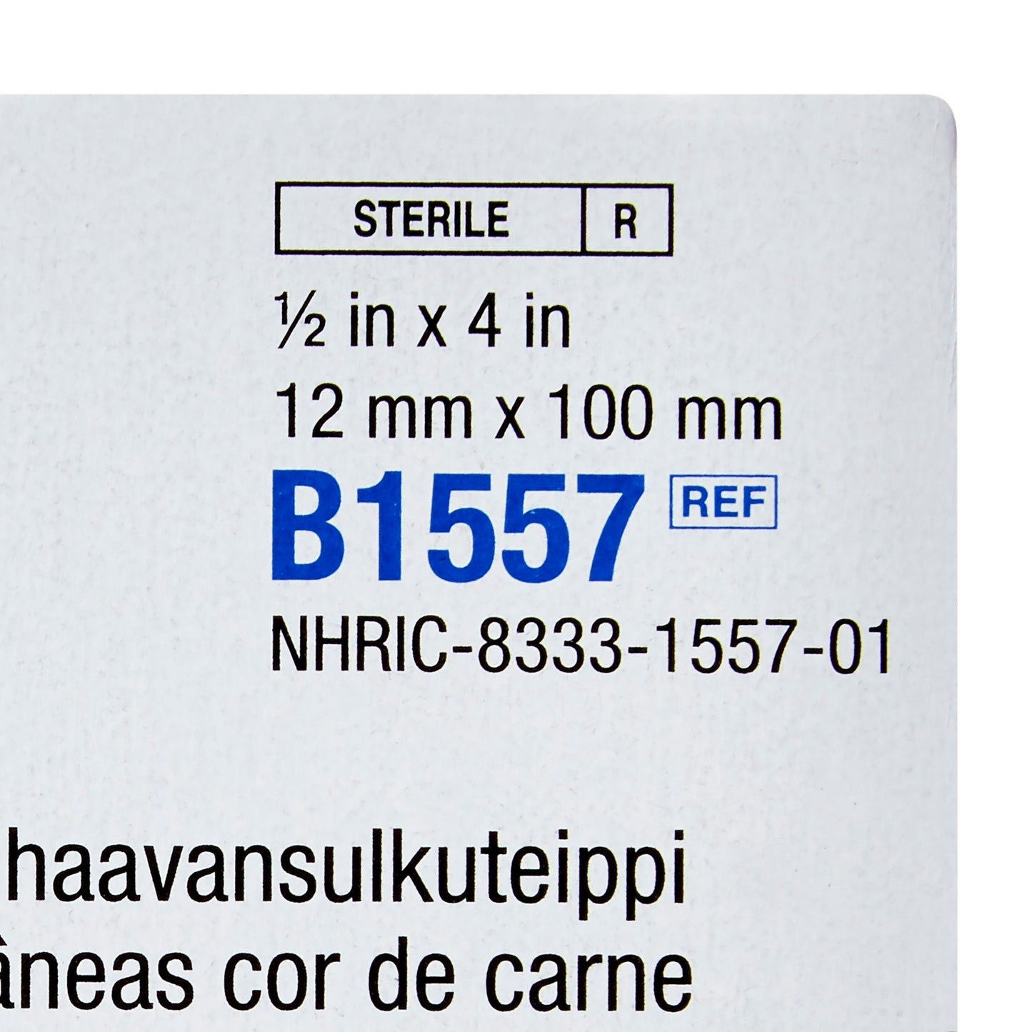 3M Steri-Strip Skin Closure Strips, Sterile, nonwoven