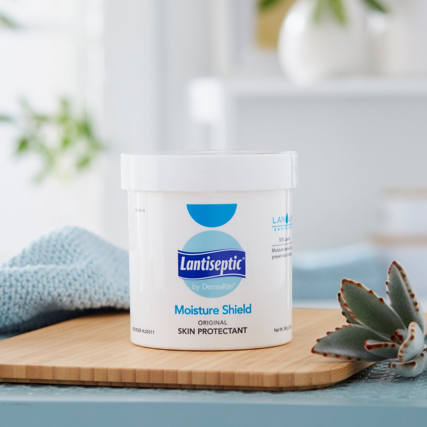 Lantiseptic Skin Protectant, Unscented, Ointment, Jar, 12 oz.