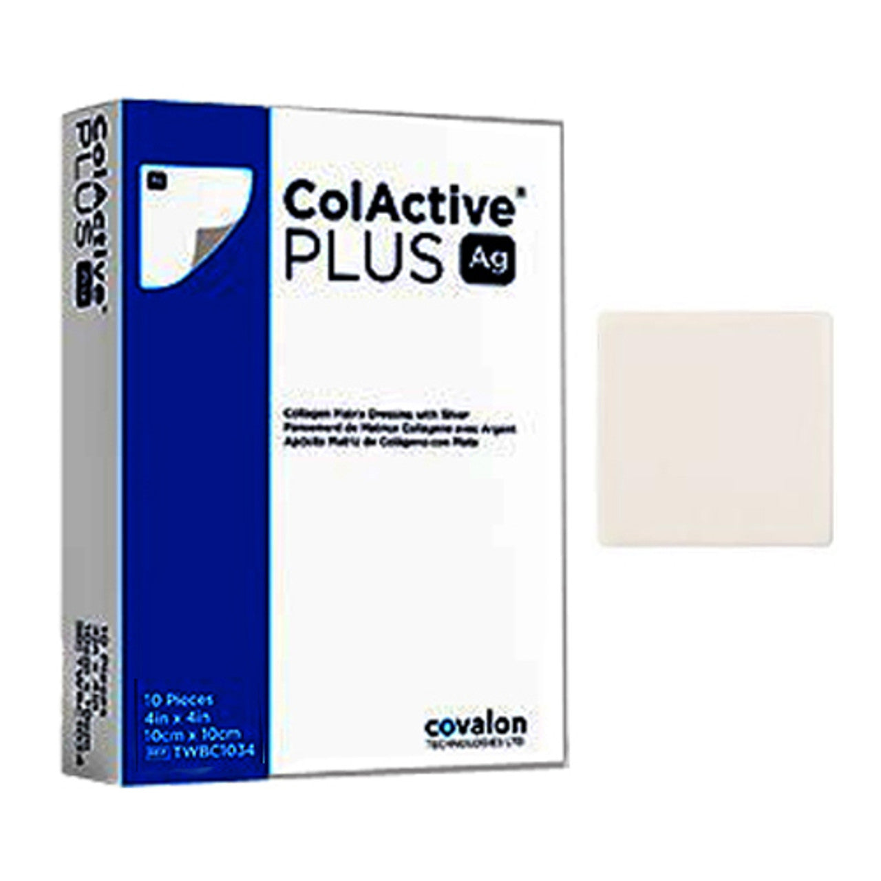 ColActive® Plus Collagen Dressing, 4 x 4 Inch