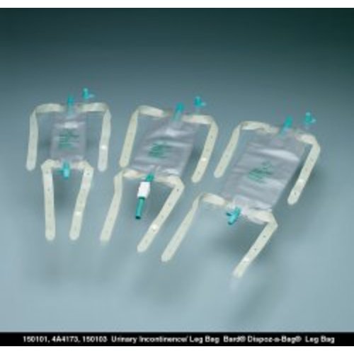 Bard® Dispoz-a-Bag® 32 oz. Urinary Leg Bag