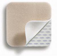 Mepilex® Lite Silicone Adhesive without Border Thin Silicone Foam Dressing, 2-2/5 x 3-2/5 Inch
