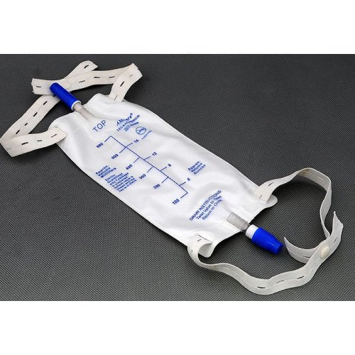 AMSure® Urinary Leg Bag With Comfort Strap, 900 mL