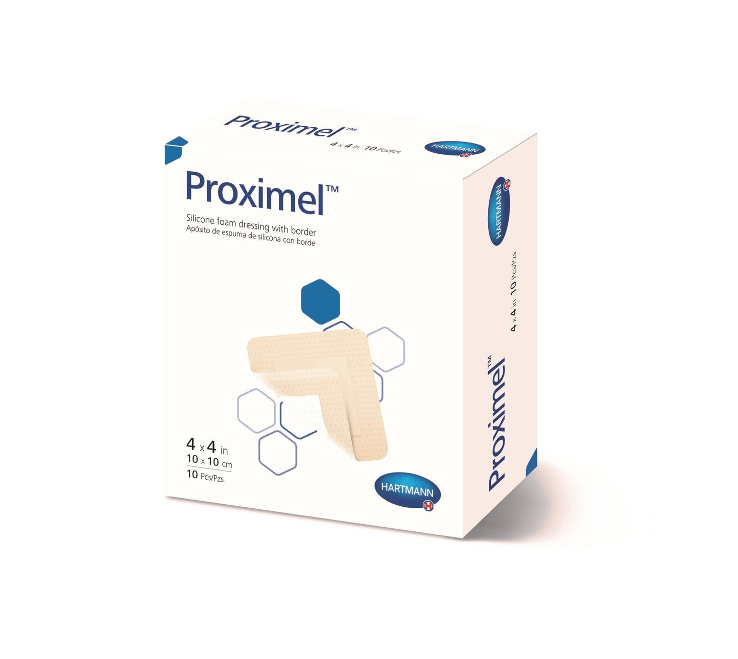 Proximel™ Silicone Foam Dressing, 10/BX