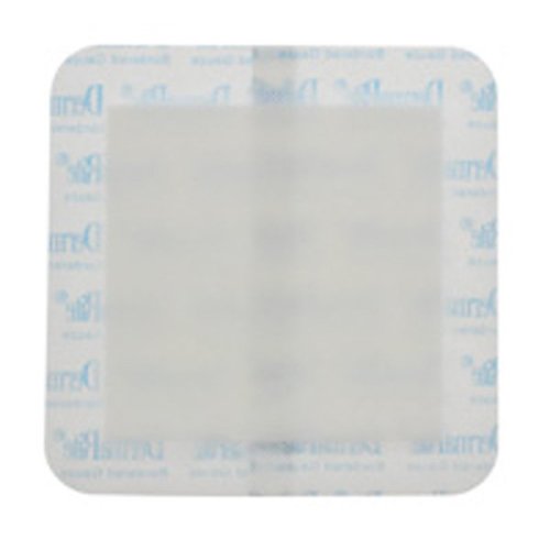 DermaRite® Bordered Gauze White Adhesive Dressing, 4 x 4 Inch