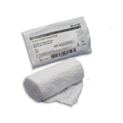 Dermacea™ Sterile Fluff Bandage Roll, 4-1/2 Inch x 4-1/10 Yard, 6-Ply