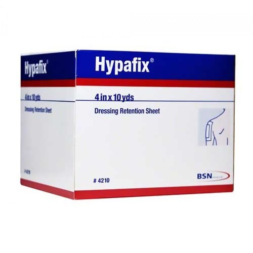 Hypafix® Nonwoven Dressing Retention Tape, 4 Inch x 10 Yard, White
