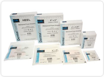 DermaFoam® Nonadhesive without Border Foam Dressing, Heel/Elbow