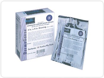 DermaGauze® Impregnated Dressing, 4 x 4 Inch