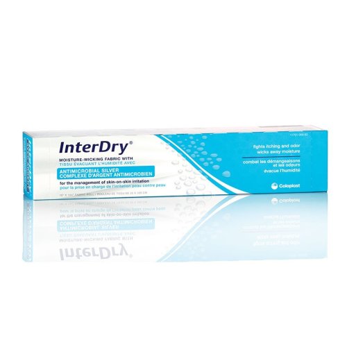 InterDry® Skinfold Management Dressing with Silver, 10 x 144 Inch