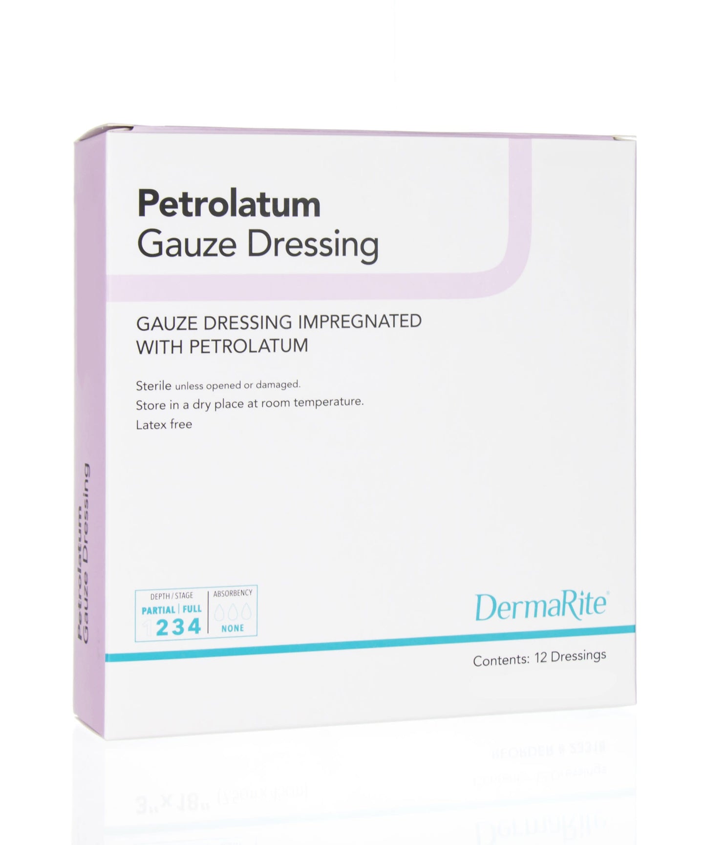 DermaRite® Petrolatum Impregnated Dressing, 3 x 9 Inch
