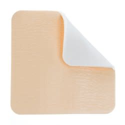 ComfortFoam™ Silicone Adhesive without Border Silicone Foam Dressing, 6 x 8 Inch