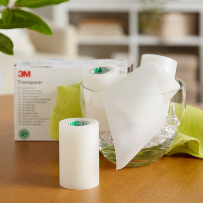 3M™ Transpore™ Plastic Medical Tape, 3 Inch x 10 Yard, Transparent