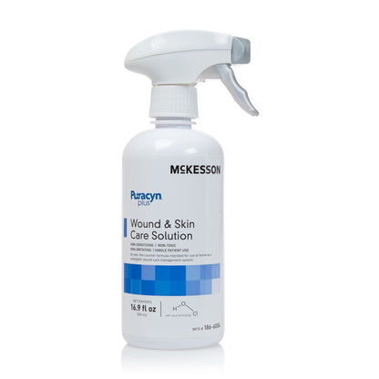 Wound Cleanser McKesson Puracyn® Plus 8.5 oz. Pump Bottle NonSterile Antimicrobial