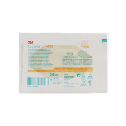 3M™ Tegaderm™ Film Dressing with Pad, 2 x 2-3/4 Inch