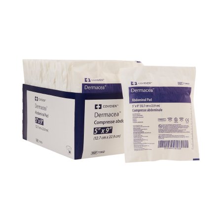 Dermacea™ Sterile Abdominal Pad, 5 x 9 Inch,