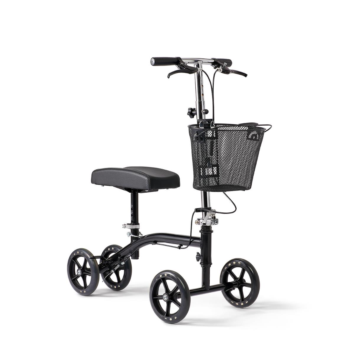 Deluxe Knee Scooter, 8" Wheels. W/ Basket
