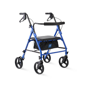 Heavy-Duty Bariatric Rollator with Seat – MDS86800XWBS HCPCS E0149