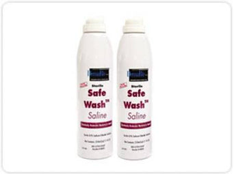 SafeWash™ Irrigation Solution, Sodium Chloride 0.9%, 7.1-ounce Spray Can