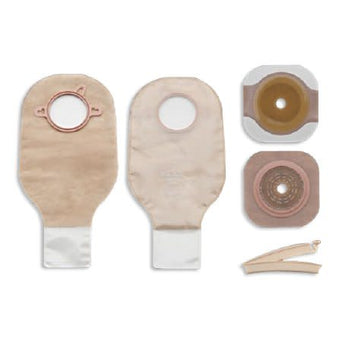 New Image™ Two-Piece Drainable Clear Ileostomy /Colostomy Kit, 12-Inch Length, 2¾ Inch Flange
