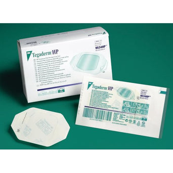 3M™ Tegaderm™ HP Transparent Film Dressing, 4 x 4¾ Inch Oval