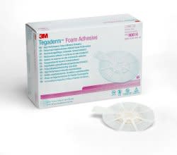 3M™ Tegaderm™ High Performance Adhesive with Border Foam Dressing, 2¾ x 2¾ Inch