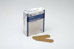 Curity™ Tan Adhesive Strip, 1 x 3 Inch
