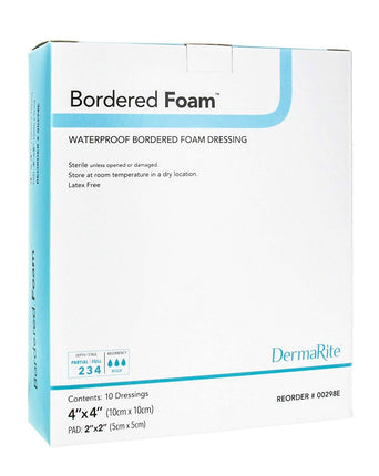 BorderedFoam® Foam Dressing, 4 x 4 Inch