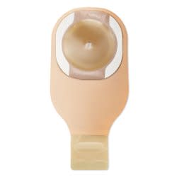 Premier™ One-Piece Drainable Beige Filtered Ostomy Pouch, 12-Inch Length, 2½ Inch Stoma