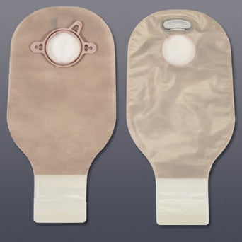 New Image™ Drainable Transparent Colostomy Pouch, 12-Inch Length, 2¾ Inch Flange