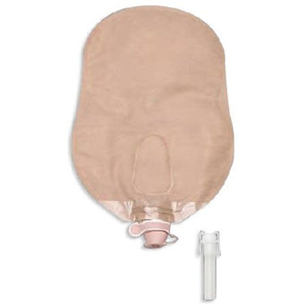 New Image™ Two-Piece Transparent Urostomy Pouch, 9 Inch Length, 2¼ Inch Stoma