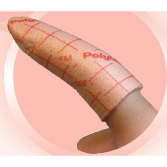 PolyMem® Nonadhesive without Border Foam Dressing, 2 X 3 inch Circumference for Fingers / Toes