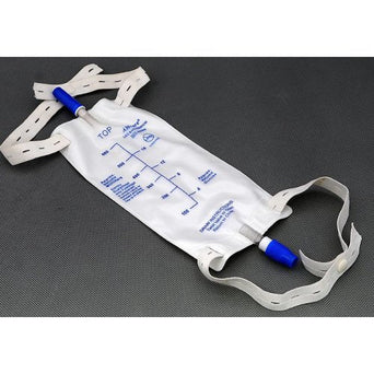 AMSure® Urinary Leg Bag With Comfort Strap, 900 mL