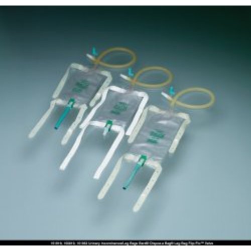 Bard® Dispoz-a-Bag® Urinary Leg Bag, Flip-Flo™ Valve, 19 oz
