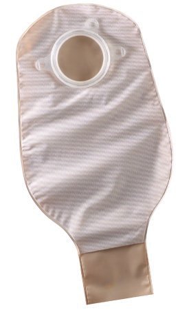 Sur-Fit Natura Two-Piece Colostomy Pouch Drainable, Vinyl, 12-Inch Length, 1¾ Inch Flange, Transparent