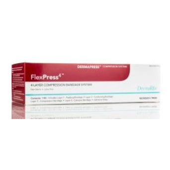 FlexPress4™ Self-adherent / Tape Closure 4 Layer Compression Bandage System