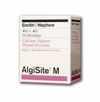 AlgiSite M Alginate Dressing, 4 x 4 Inch