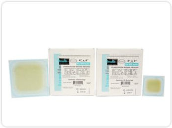 DermaFilm® Hydrocolloid Dressing, 4 x 4 Inch