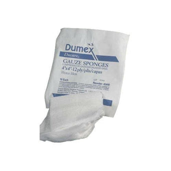 Ducare Gauze Sponge, 4 x 4 Inch, 8-Ply