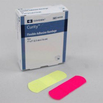Curity™ Neon Adhesive Strip, 1 x 3 Inch