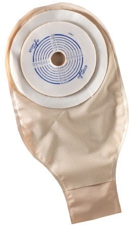 ActiveLife® One-Piece Drainable Transparent Colostomy Pouch, 12-Inch Length, 3/4 to 2½ Inch Stoma