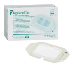 3M™ Tegaderm™ Rectangular Transparent Sterile Film Dressing, 8 x 12 Inch