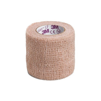 3M™ Coban™ LF Self-adherent Closure Cohesive Bandage, 2 Inch x 5 Yard, Tan