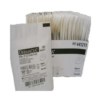 Dermacea™ Sterile Gauze Sponge, 2 x 2 Inch, 8-Ply