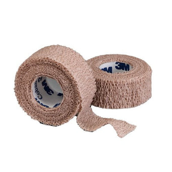 3M™ Coban™ Self-adherent Closure Cohesive Bandage, 1 Inch x 5 Yard, Tan