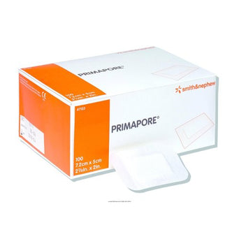 Primapore White Adhesive Dressing, 2 x 3 Inch