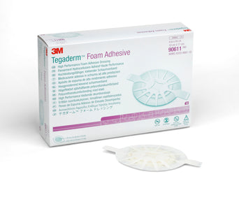 3M™ Tegaderm™ High-Performance Foam Dressing Adhesive, 4 x 4½ Inch