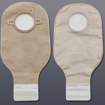 New Image™ Drainable Ultra Clear Ostomy Pouch, 12-Inch Length, 4 Inch Flange