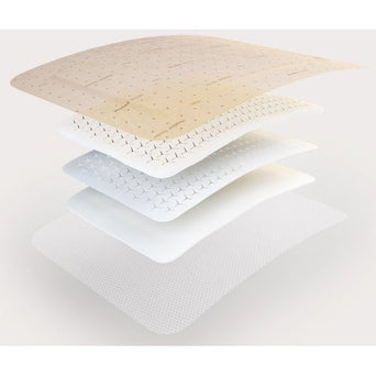 Mepilex® Border Flex Adhesive with Border Foam Dressing, 6 x 6 Inch